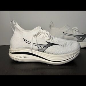 Mizuno Neo Zen Running Shoes Sneakers White, Black Mens 13